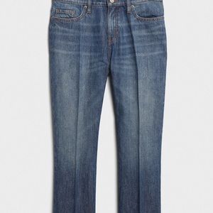 Banana Republic High-Rise cropped flare jeans gently worn